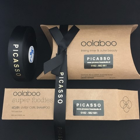 Gepersonaliseerde stickers en lint